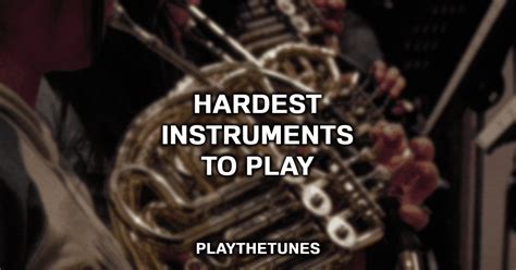 hardest fingering|10 Hardest Instruments To Play & Why (2024 Guide) .